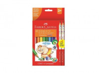 Imagen miniatura de LAPIZ DE COLOR TRIANGULAR FABER CASTELL 12L JUMBO ECO 12 PCS