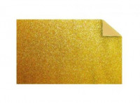 Imagen miniatura de GOMA EVA GLITTER DORADO 45x60 CM LUXOR