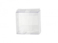 Imagen miniatura de CAJITA PLASTICO 10P (10X10CM) TRANSP. PVC-BOX-10