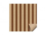 Imagen miniatura de HOJA PAPEL KRAFT 69X89 RAYAS MARRON UNIDAD