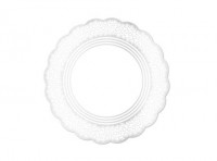 Imagen miniatura de POLI REDONDO 48CM BLANCO ISABELLI