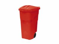 Imagen miniatura de DESC BASURERO PLAST. 120 LTS R.432 ROJ PARAMO/432 (SW)