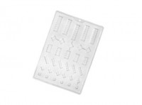 Imagen miniatura de FORMA PVC SP 95 BARRA FORMA BLOQUES