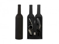 Imagen miniatura de SET ABRIDOR DE VINO DISEÑO BOTELLA SET PRKPQ-2 32070