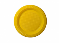 Imagen miniatura de PLATO PLAST. COPOBRAS C/ 10 UN PS-15 CM AMARILLO