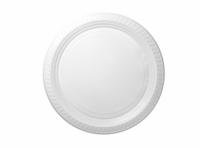 Imagen miniatura de PLATO PLAST. COPOBRAS C/ 10 UN PS-21 CM BLANCO