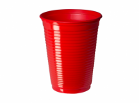 Imagen miniatura de VASO PLAST. COPOBRAS 200 ML C/ 50 ROJO