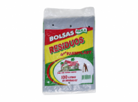 Imagen miniatura de FP BOLSA BASURA 100 LTS NEGRO 10 HJS 55X85X15