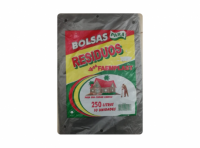 Imagen miniatura de FP BOLSA BASURA 250 LTS NEGRO 10 HJS 80X110X22