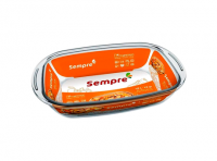 Imagen miniatura de ASADERA RECTANGULAR S/ TAPA 1,8 LTS UNID. 611
