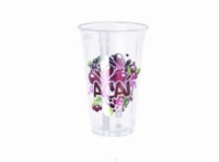 Imagen miniatura de VASO PLAST PPT-550 ACAI 500ML TRANSP C50