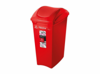 Imagen miniatura de BASURERO SELEC. ROJO 70 L 66822SANREMO