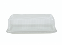 Imagen miniatura de NP 65T - TORTA BOLO RECTANGULAR PEQUEÑO BLANCO/CRISTAL - UN/CJ PIONONO