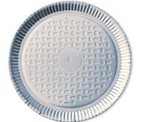 Imagen miniatura de PIT P- 04 PLATO LAMINADO PLATA 27 CM PIT