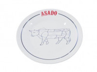 Imagen miniatura de PLATO PLAYO DE 26 CM (VACA) BIONA