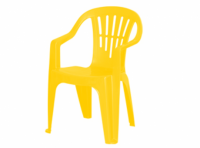 Imagen miniatura de SILLA PLASTICA AMARILLO R.1026 C/A PLASN/1026 SW