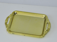 Imagen miniatura de desc BANDEJA PLASTICO 10P (15X10X1) DORADO