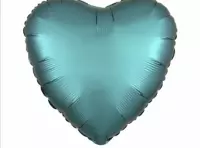 Imagen miniatura de GLOBO CORAZON (43CM) TIFFANY