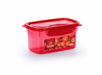 Imagen miniatura de POTE RECTANGULAR TOMATITO CON TRABAS 850 ML R.157 NITRON