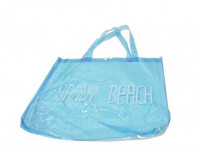 Imagen miniatura de CARTERA PLASTICA \"SANDY BEACH\" (41X32X7) CELESTE