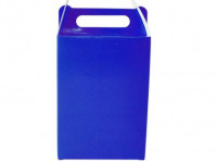 Imagen miniatura de CAJA PAPEL RECTANGULO 10P (17X9X5CM) AZUL