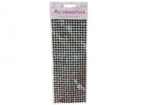 Imagen miniatura de CALCOMANIA PERLAS #6 NEGRAS XX