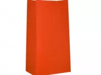 Imagen miniatura de BOLSA PAPEL 10P (13X24X8) NARANJA