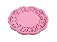 Imagen miniatura de BLONDAS PAPEL 50P (9CM) ROSADO