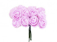Imagen miniatura de FLOR ARTIFICIAL 12P ROSADO