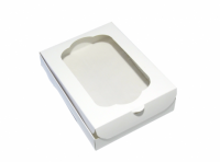 Imagen miniatura de CAJA CON VISOR BLANCO 14,5X20,5X3,5