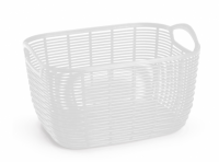Imagen miniatura de CESTA DE MIMBRE MEDIO BLANCA R: 047/B NITRON
