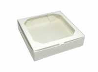 Imagen miniatura de CAJA CON VISOR BL GRANDE 24.5X24.5X6 GE