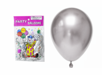 Imagen miniatura de GLOBO METALIZADO PLATEADO12,2.8G, 30CM XX