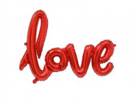 Imagen miniatura de GLOBO \\\"LOVE\\\" (48X79CM) ROJO