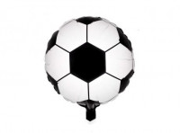 Imagen miniatura de GLOBO PELOTA (61CM) BLANCO/NEGRO