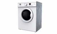 Imagen miniatura de SECARROPAS TOKYO CROMO TOK7CRO 7KGS BLANCO C/DISPLAY LED.16 PROG. TAMBOR INOX