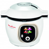 Imagen miniatura de OLLA ELECTRICA COOKEO BLANCO MOULINEX 6LTS CE851A10