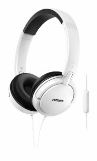 Imagen miniatura de AURICULAR PHILIPS ON EAR SHL5005WT/00 BLANCO MIC, CABLE 1.2M