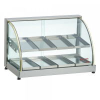 Imagen miniatura de EXHIBIDOR TERMICO MOD EOD8 CURVA PRATA DUPLA 8B 220V 50 HZ EDANCA