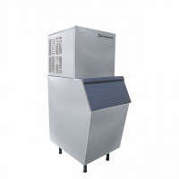 Imagen miniatura de FABRICADORA HIELO ECOSILKON 73 KG /24H CAP DEP 160 KG AC.INOX ZBL180