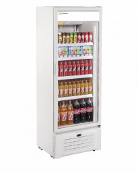 Imagen miniatura de VISICOOLER ECOSILKON MULTIUSO PUERTA DE VIDRIO C/ LUZ LED MOD VCM600 BLANCA 600L
